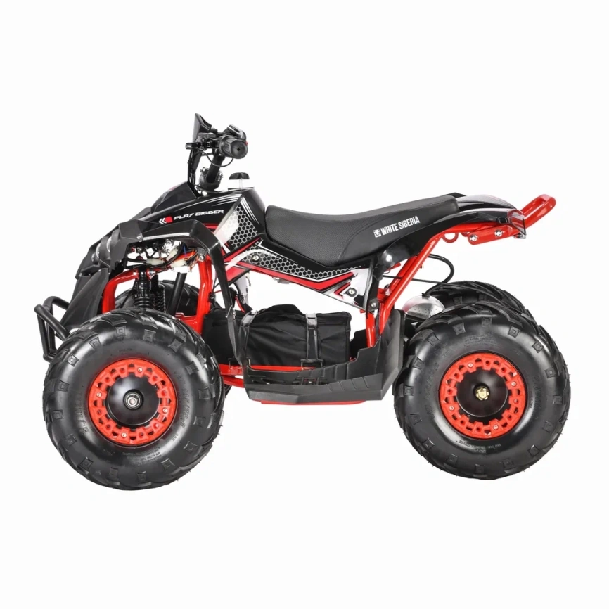 Детский электроквадроцикл WHITE SIBERIA SNEG R 1500W фото 13
