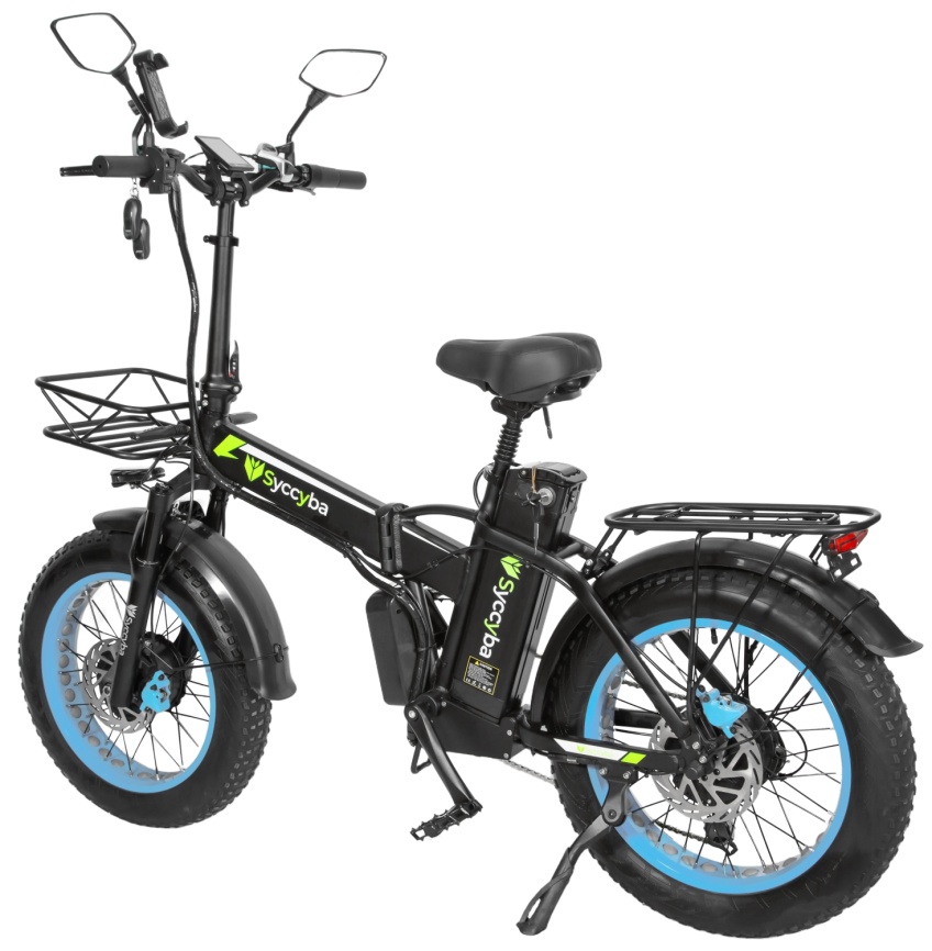 Электровелосипед SYCCYBA H1 DUAL BLUE фото 8