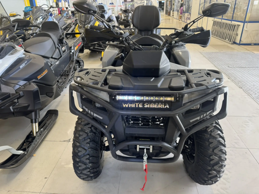 Бензиновый квадроцикл WHITE SIBERIA BARS 320 Черный фото 2