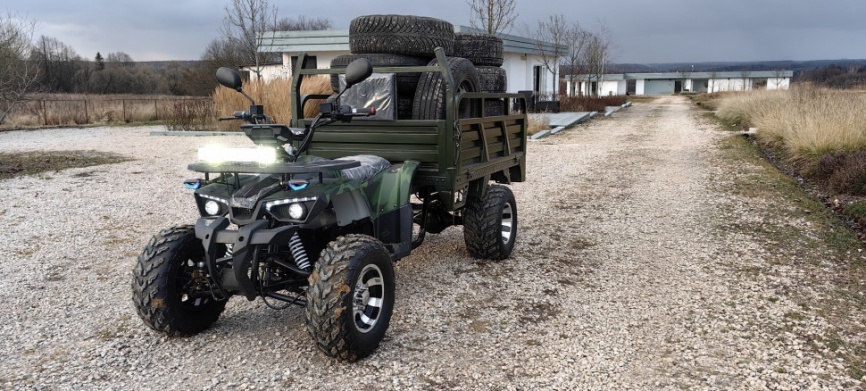 Квадроцикл грузовой GreenCamel Сахара A015 (72V32Ah 1500W R10alum) пониженная фото 1
