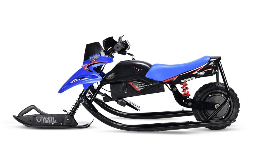 Электроснегокат WHITE SIBERIA Belёk 800W фото 2