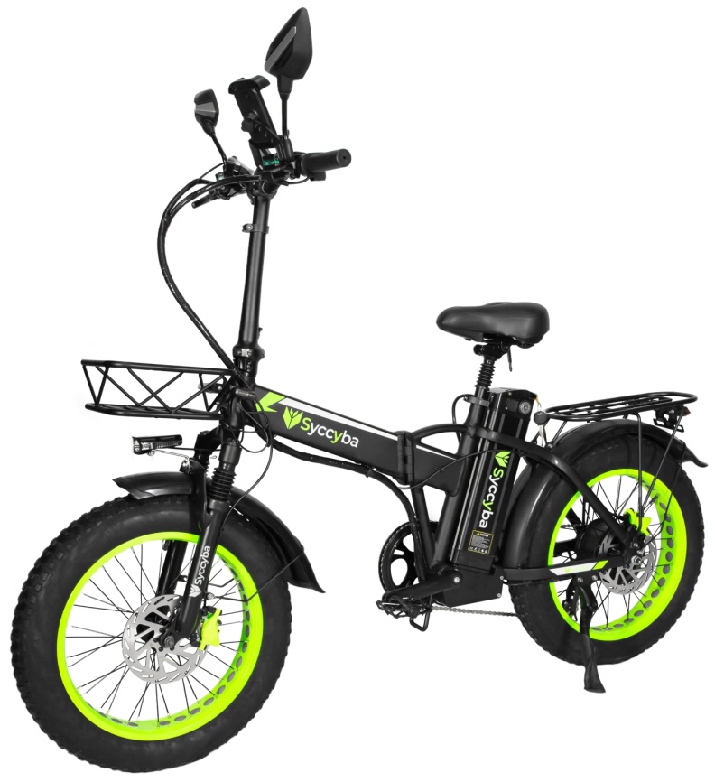 Электровелосипед SYCCYBA H1 GREEN фото 4