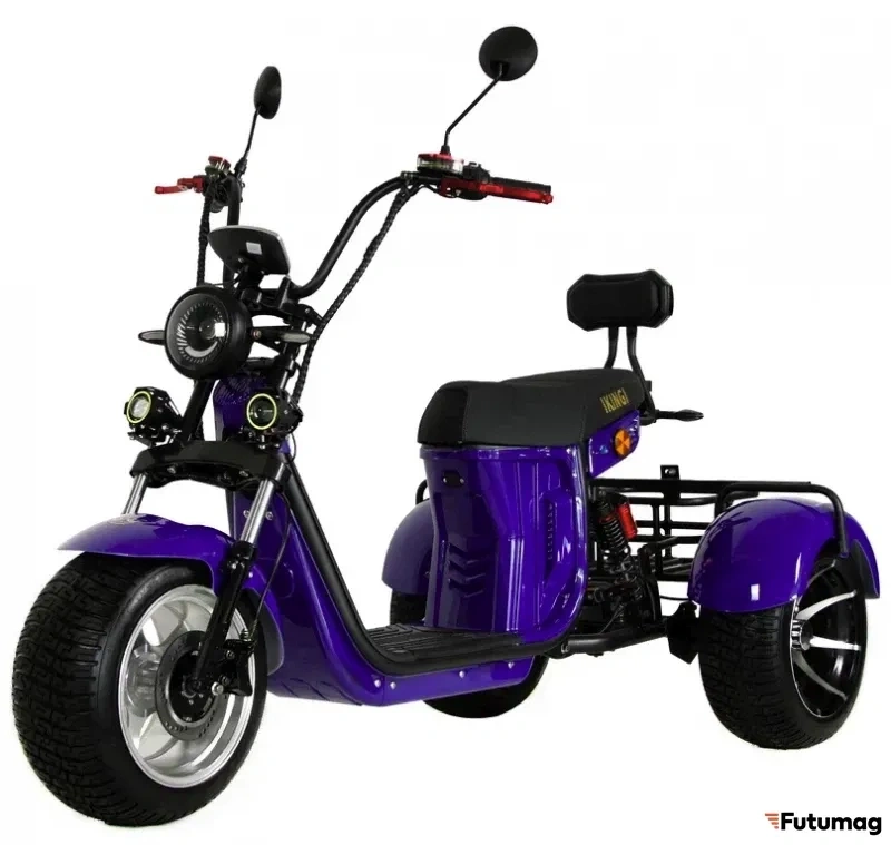 Электроскутер ikingi M 7 PRO TRIKE фото 4