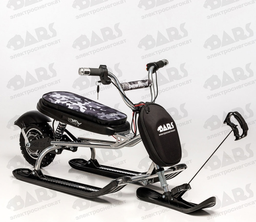 Электроснегокат BARS Lite Black фото 5