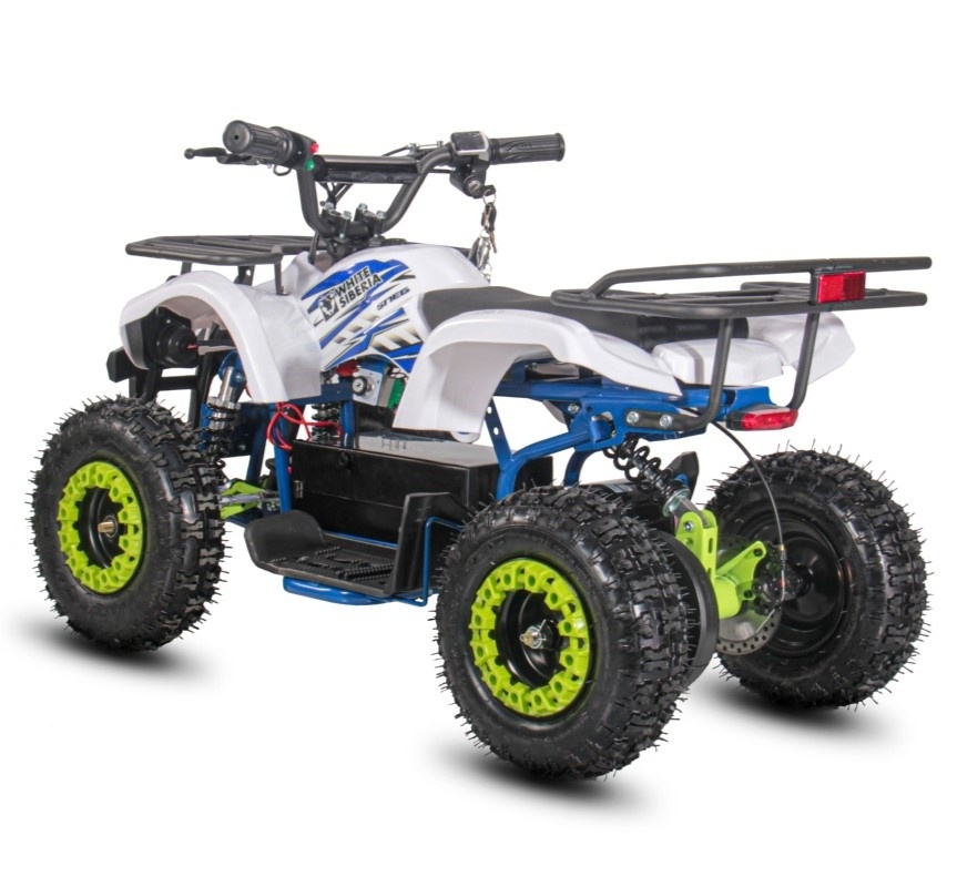 Детский электроквадроцикл SNEG MINI BLUE фото 4