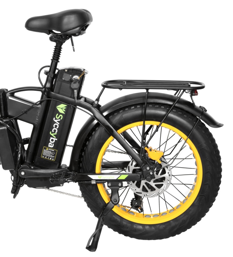 Электровелосипед SYCCYBA H1 DUAL YELLOW фото 3