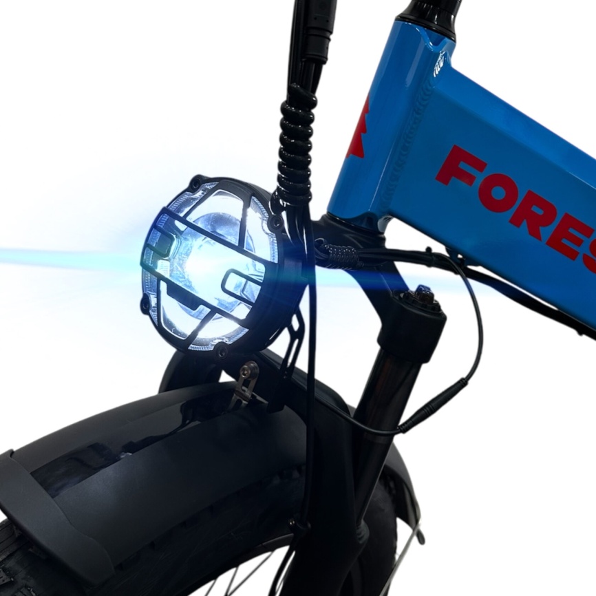 Электровелосипед eDro Forester Синий  фото 11
