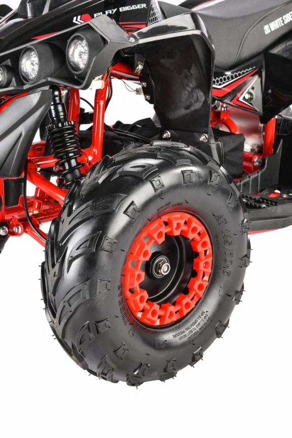 Детский электроквадроцикл WHITE SIBERIA SNEG R 1500W фото 3