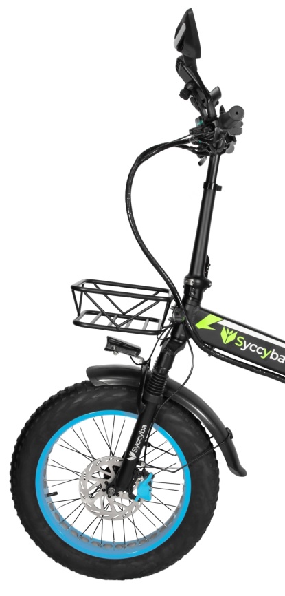 Электровелосипед SYCCYBA H1 BLUE фото 2
