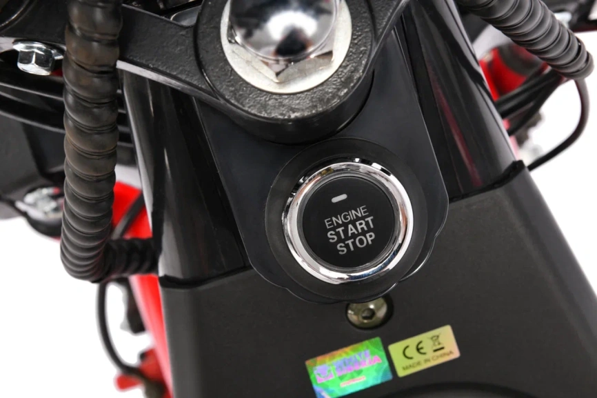 Электроскутер WHITE SIBERIA PRO MAX 3950W RED фото 10