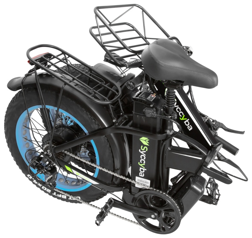 Электровелосипед SYCCYBA H1 DUAL BLUE фото 10