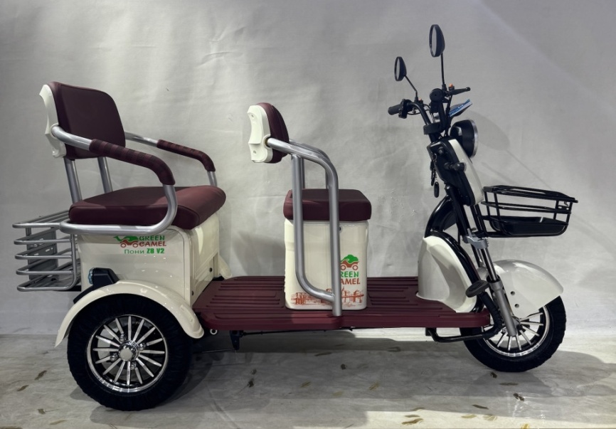 Трицикл GreenCamel Пони Z8 V2 (72V20Ah 1000W) дифференциал фото 10
