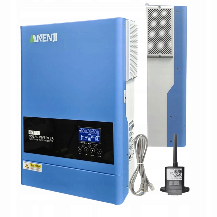 Гибридный инвертор ANENJI ANJ-6200W-48PL-WIFI (6,2кВт, 48В, PV 6500Вт) фото 2