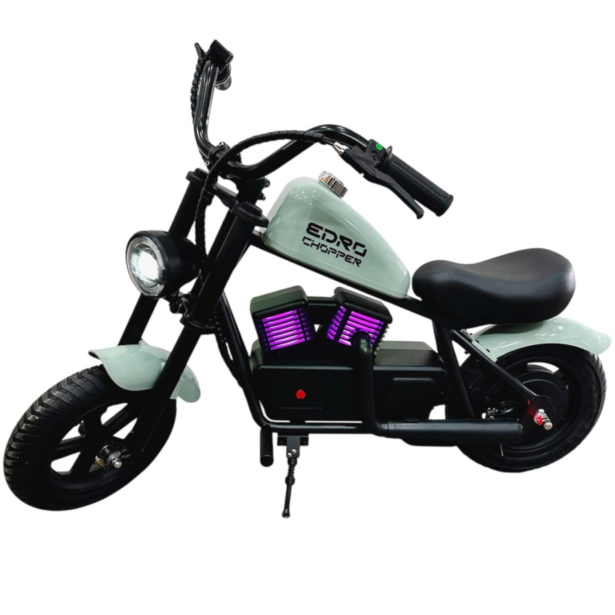 Детский электромотоцикл eDro Chopper Тиффани фото 2