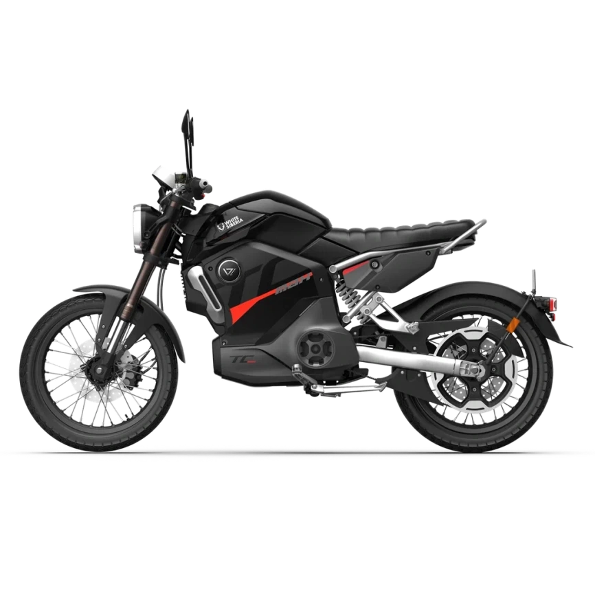 Электромотоцикл WHITE SIBERIA SUPER SOCO TC MAX (Черно-Красный) фото 1