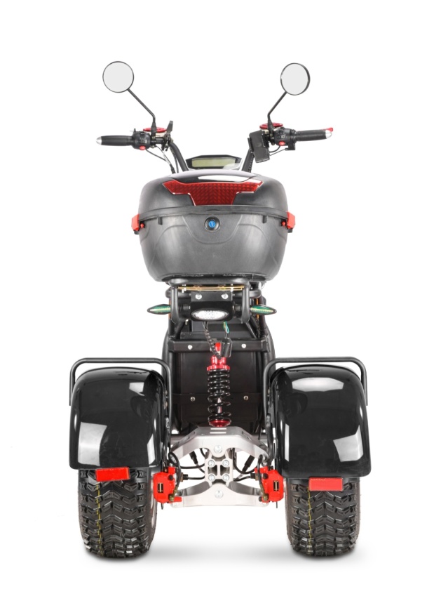 Электротрицикл WHITE SIBERIA IKRA 5000W BLACK фото 12