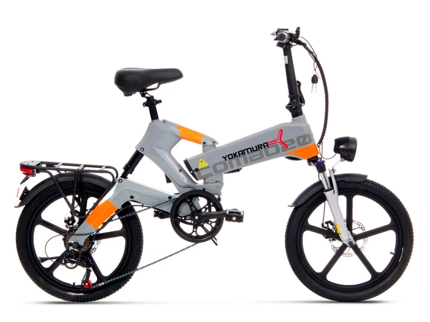 Электровелосипед Yokamura Combo 20 Nardo Grey фото 1