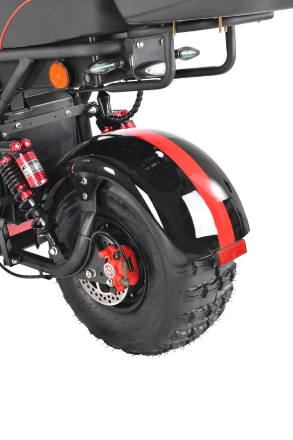 WHITE SIBERIA PRO 2WD 4000w черный с красной полосой фото 23