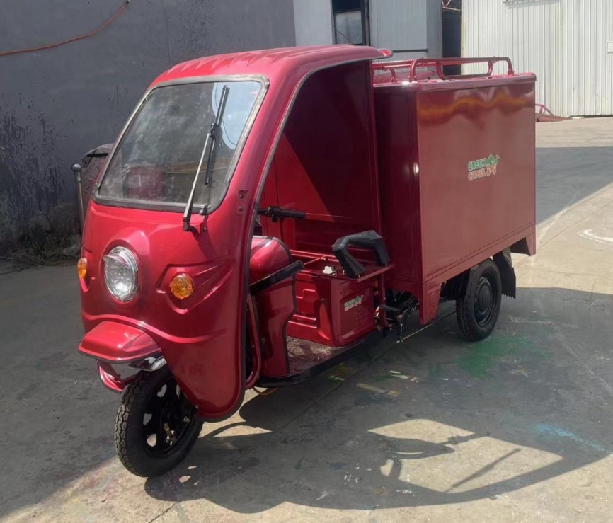 Трицикл грузовой GreenCamel Тендер C1500 BOX (1000W 60V) понижающая фото 5
