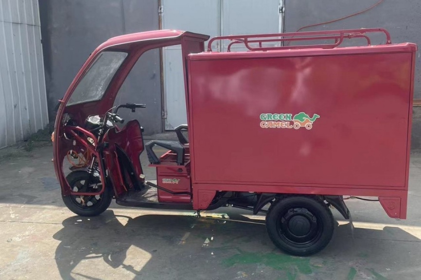 Трицикл грузовой GreenCamel Тендер C1500 BOX (1000W 60V) понижающая фото 7