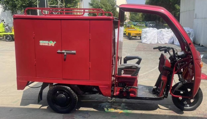 Трицикл грузовой GreenCamel Тендер C1500 BOX (1000W 60V) понижающая фото 2