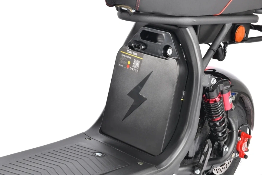 WHITE SIBERIA PRO 2WD 4000w черный с красной полосой фото 16