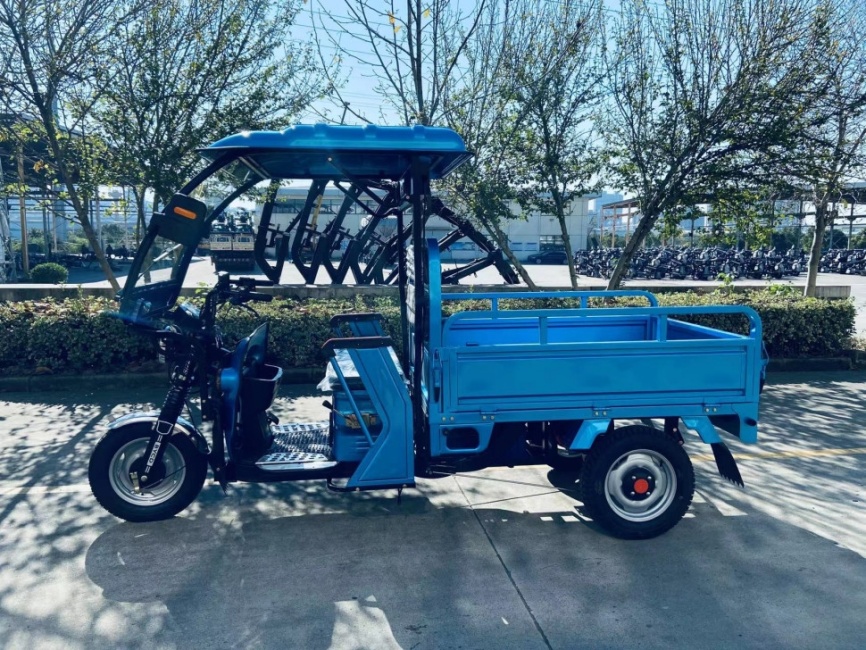 Трицикл грузовой GreenCamel Тендер 2 B1500 (60V 1000W) крыша, понижающая фото 5