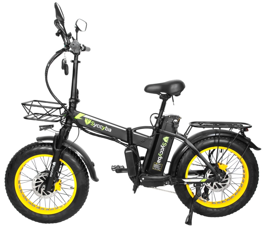 Электровелосипед SYCCYBA H1 DUAL YELLOW фото 1