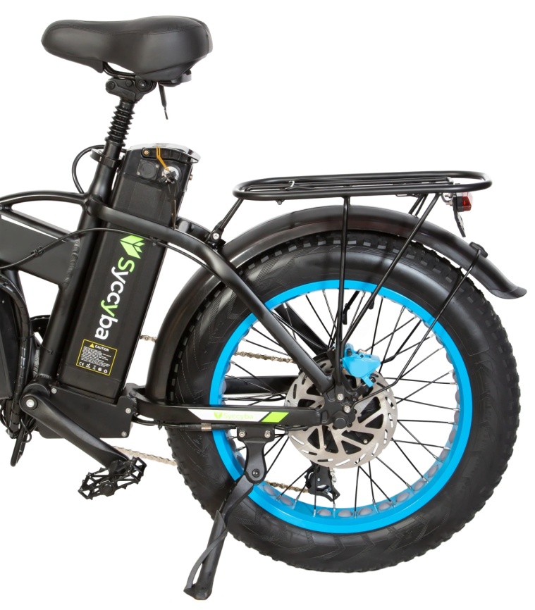 Электровелосипед SYCCYBA H1 DUAL BLUE фото 3