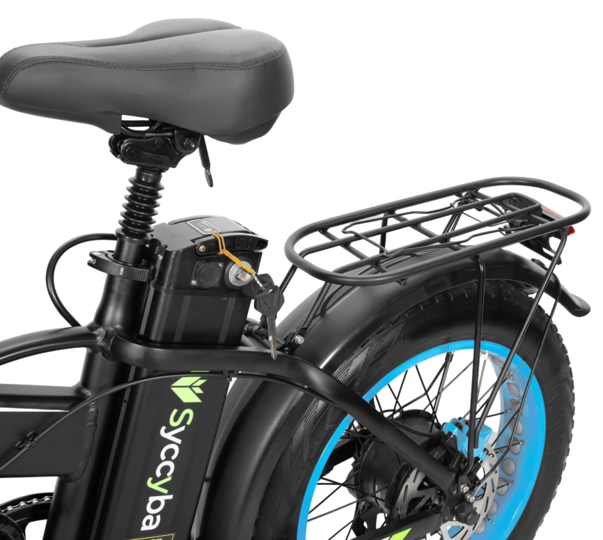 Электровелосипед SYCCYBA H1 DUAL BLUE фото 5