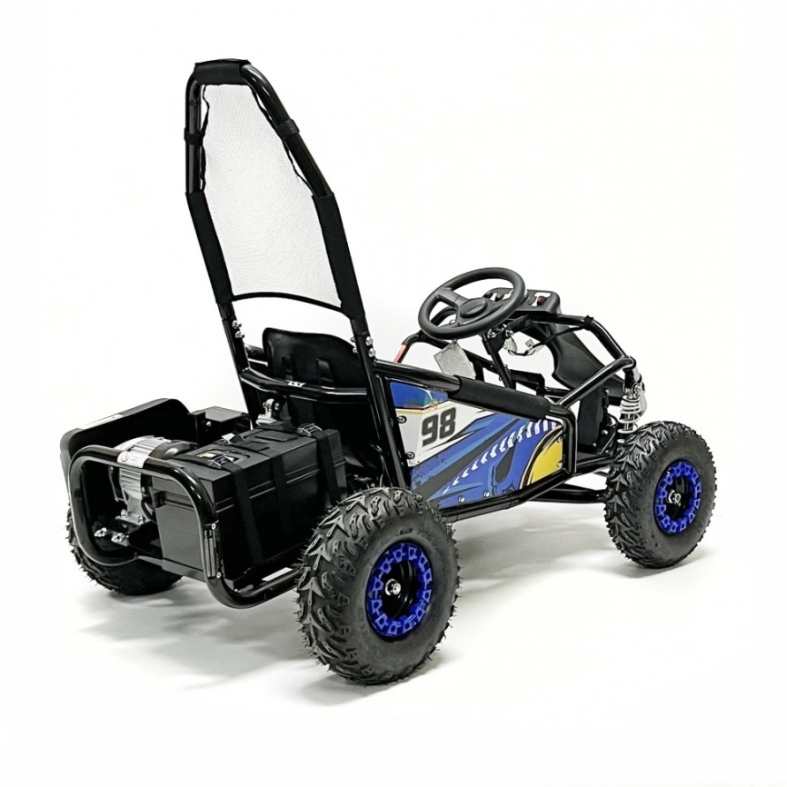 Багги GreenCamel Намиб T006 (48V20Ah 1000W R6 Цепь) аморт фото 5