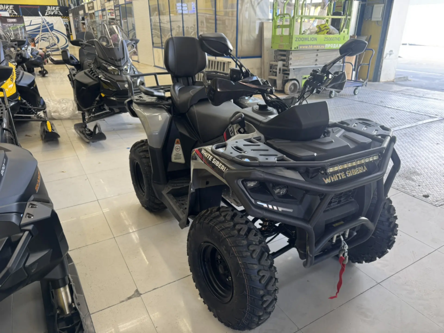 Бензиновый квадроцикл WHITE SIBERIA BARS 320 Черный фото 1