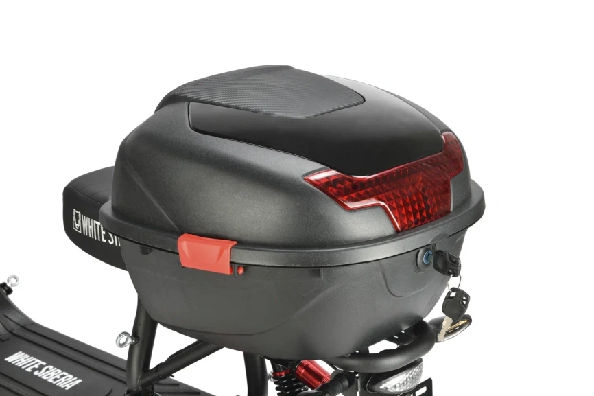 Электроскутер WHITE SIBERIA MINI R 3.0 BLACK 60V фото 13