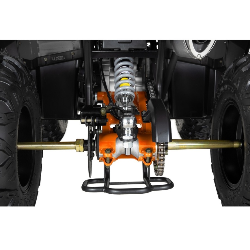 Бензиновый квадроцикл WHITE SIBERIA BARS 200CC PRO (черный) фото 8