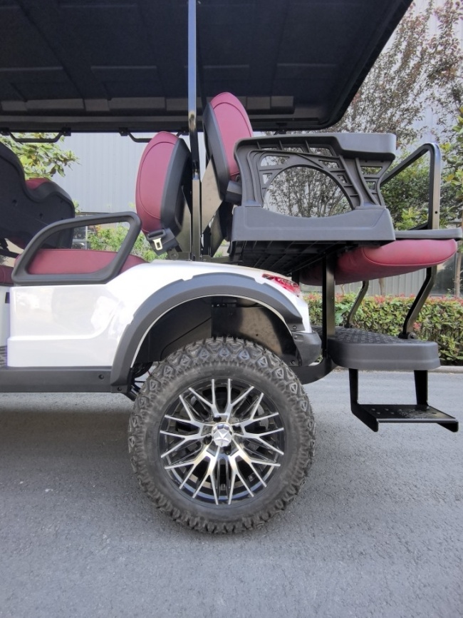 Гольфкар GreenCamel Сонора A42L (4+2, 4kW AC, R14 литые) LUX lifted фото 12