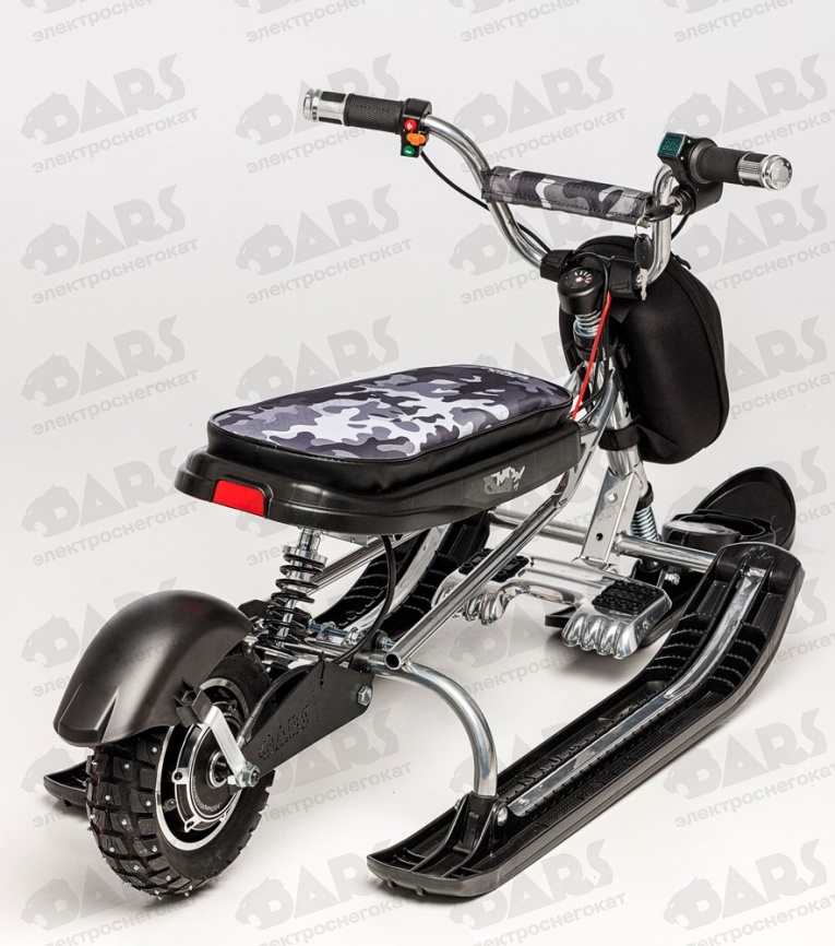 Электроснегокат BARS Lite Black фото 4