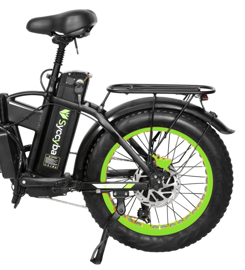 Электровелосипед SYCCYBA H1 DUAL GREEN фото 3