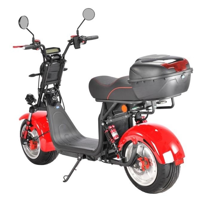 Электромотоцикл WHITE SIBERIA PRO MAX 3950W RED фото 7