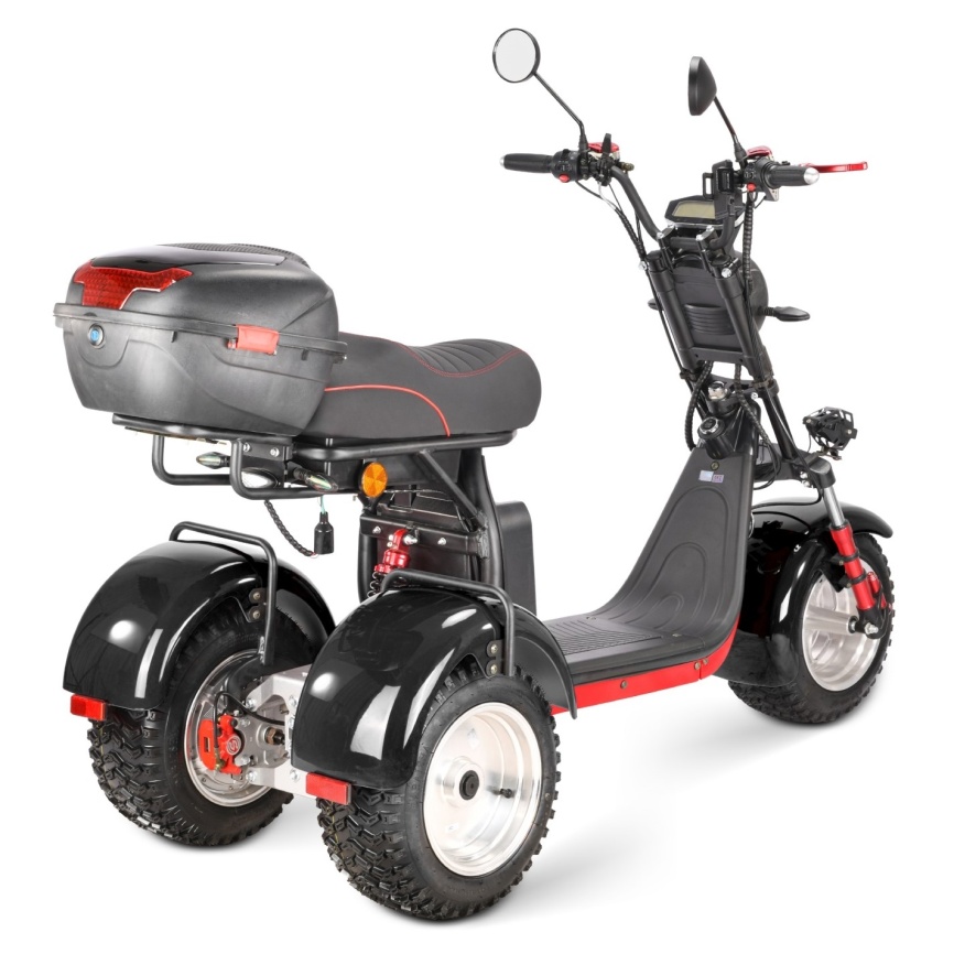 Электротрицикл WHITE SIBERIA IKRA 5000W BLACK фото 7
