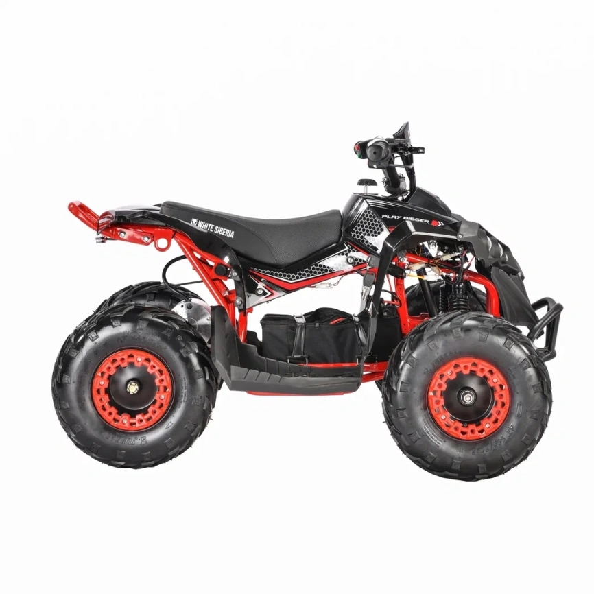 Детский электроквадроцикл WHITE SIBERIA SNEG R 1500W фото 25