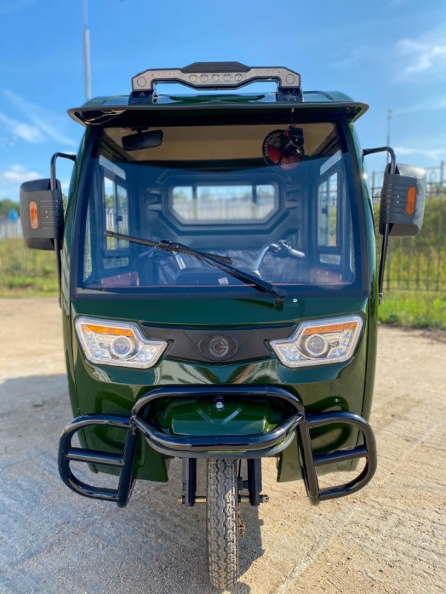 Трицикл грузовой GreenCamel Тендер D1500 (60V 1000W) кабина, понижающая фото 5
