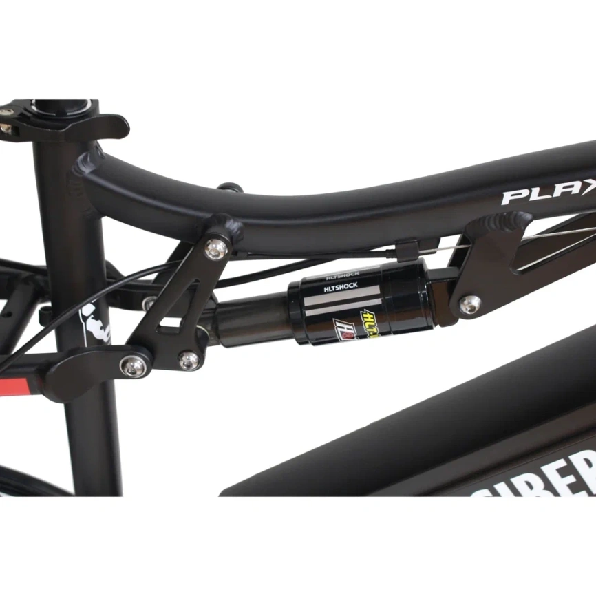 Электровелосипед WHITE SIBERIA CAMRY X Black Edition 500W фото 11