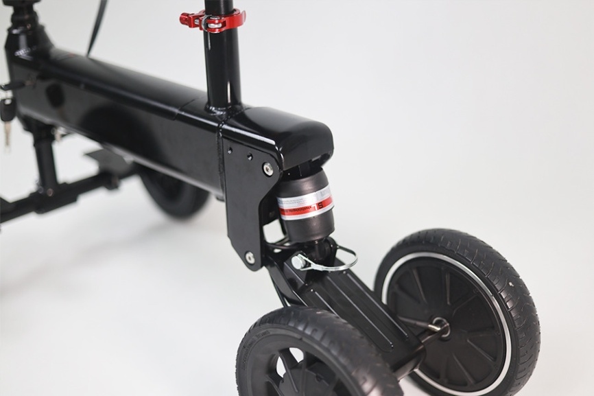 Трицикл GreenCamel Кольт MIJO MK01 (24V 6Ah 150W) коленный скутер фото 12