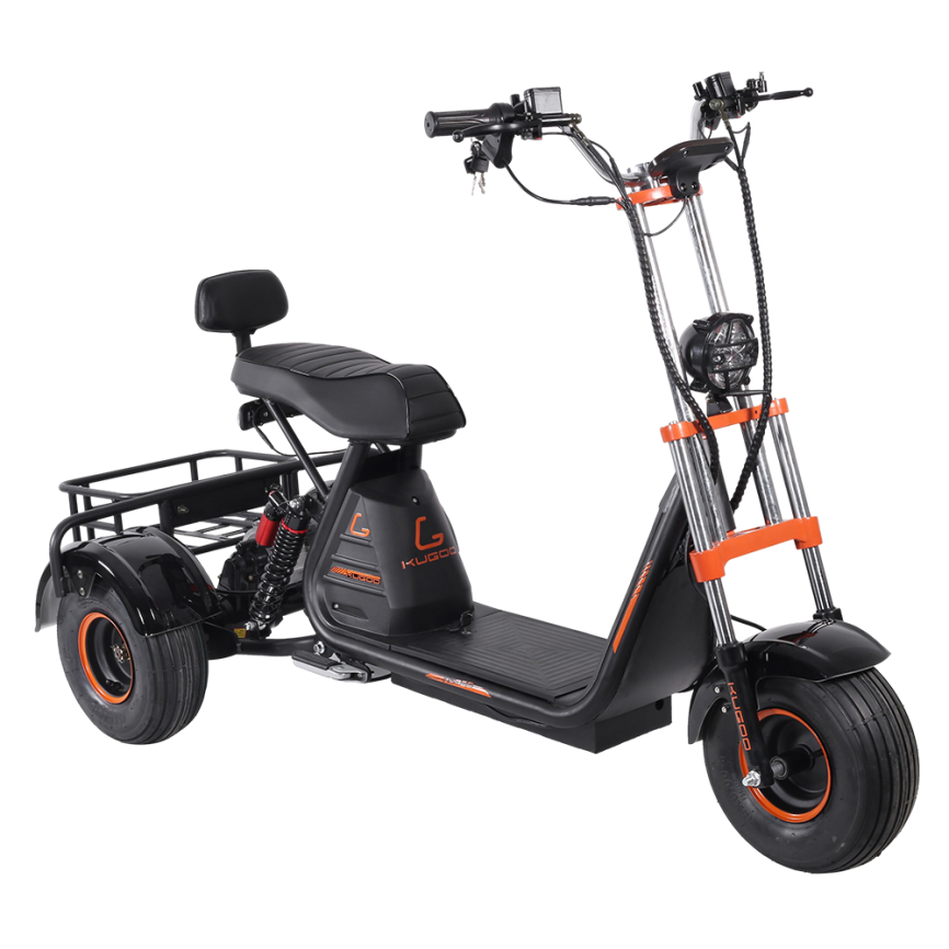 Электроскутер KUGOO C4 фото 4