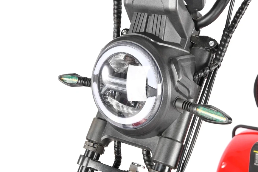 Электроскутер WHITE SIBERIA PRO MAX 3950W RED фото 6