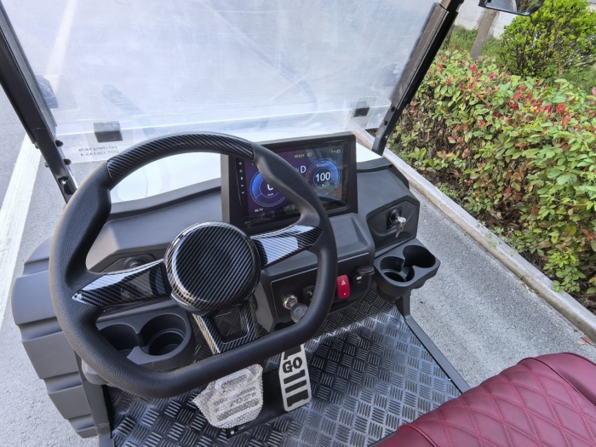 Гольфкар GreenCamel Сонора A42L (4+2, 4kW AC, R14 литые) LUX lifted фото 7