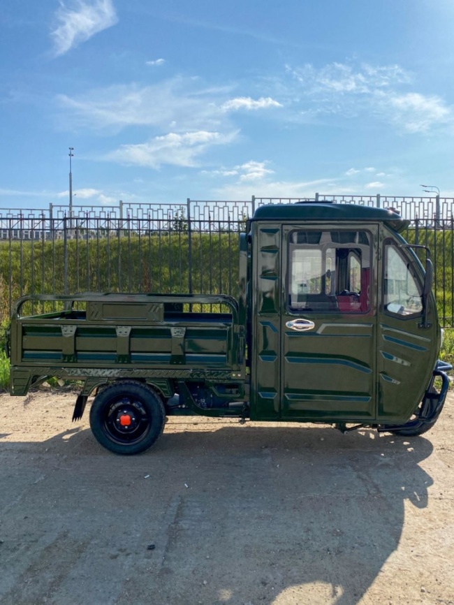 Трицикл грузовой GreenCamel Тендер D1500 (60V 1000W) кабина, понижающая фото 9