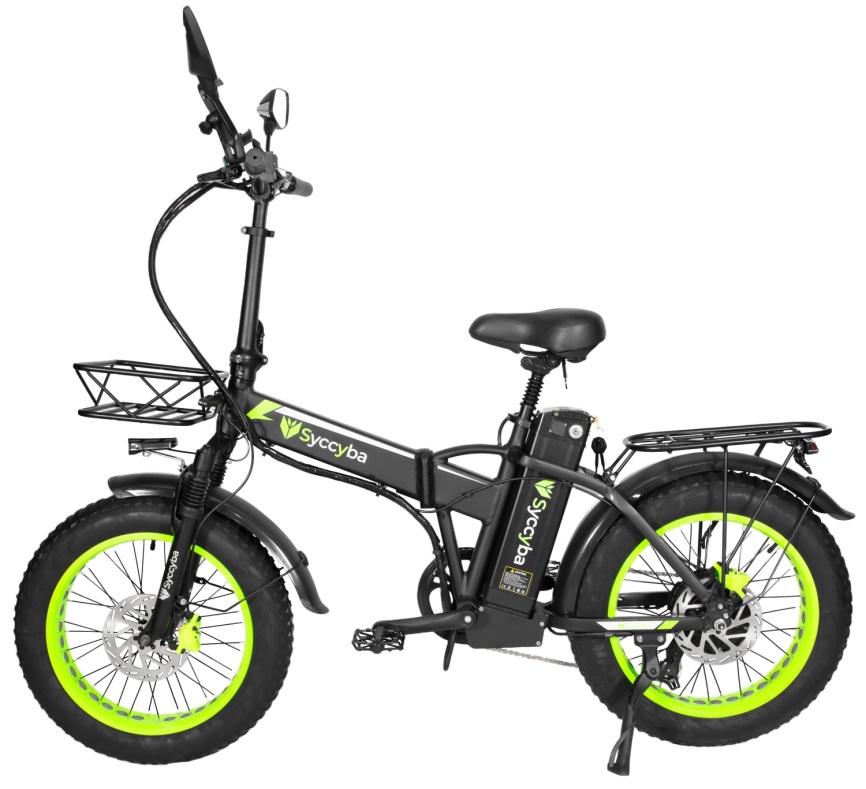 Электровелосипед SYCCYBA H1 GREEN фото 1