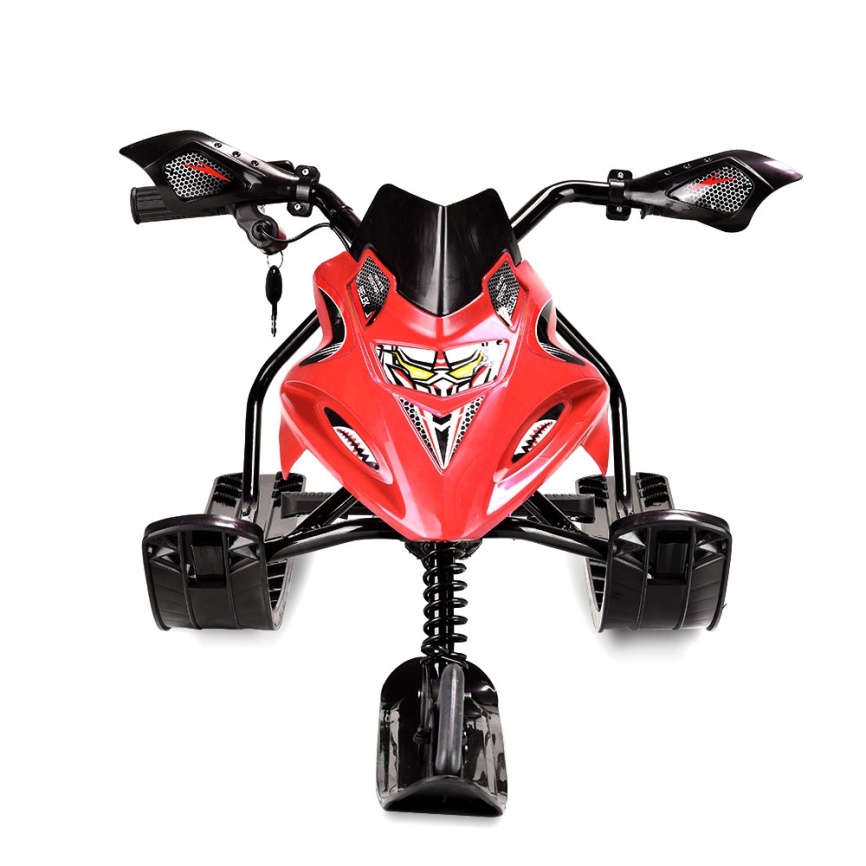 Электроснегокат WHITE SIBERIA BELEK 800W красный фото 3