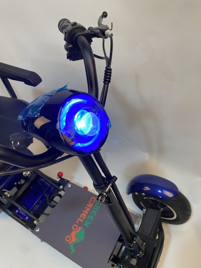 Купить Трицикл GreenCamel Кольт 801 FAT (36V 15,6Ah 2x400W) кресло фото 4